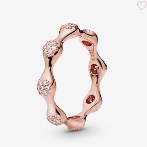Pandora rose gold ring